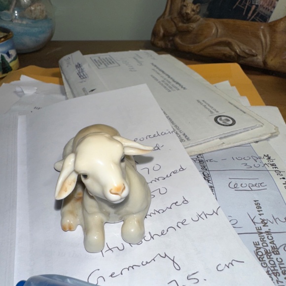 perfect porcelain lamb Hutschenrether - Picture 12 of 12